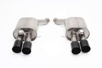 Dinan 12-19 BMW M6 (F06/F12/F13) Free Flow Axleback Exhaust System - Black Tips