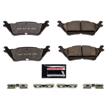 PowerStop Power Stop 12-19 Ford F-150 Rear Z36 Truck & Tow Brake Pads w/Hardware