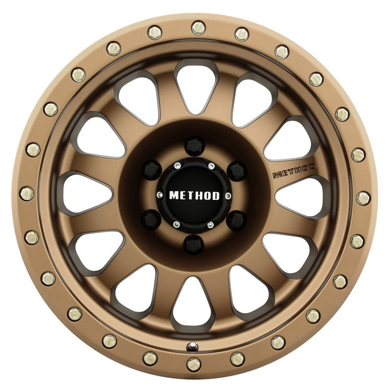Method Wheels Method MR304 Double Standard 17x8.5 0mm Offset 6x5.5 108mm CB Method Bronze Wheel