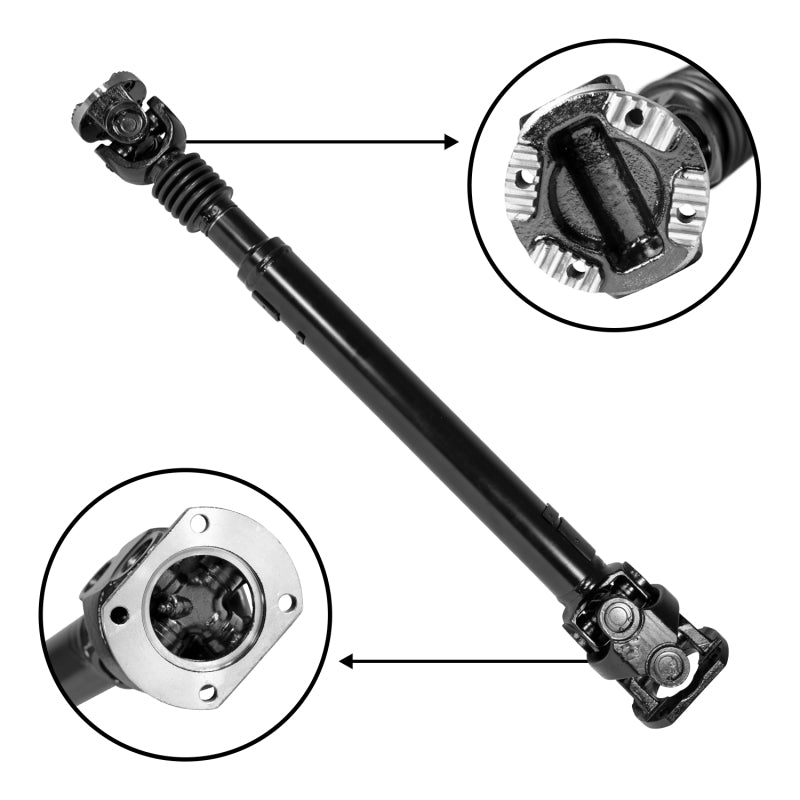Yukon Gear & Axle USA Standard Driveshaft for 03-05 Ram 2500/3500 Diesel Front w/ Manual Transmission 19in Length