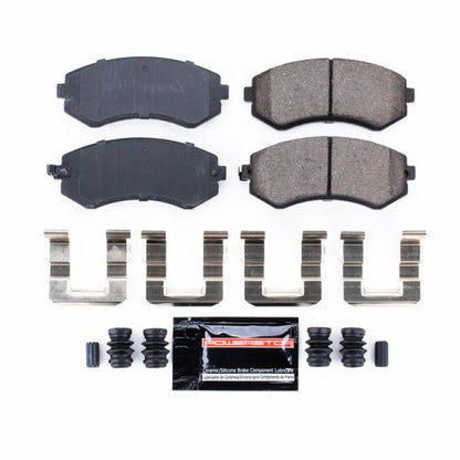 PowerStop Power Stop 89-96 Nissan 240SX Front Z23 Evolution Sport Brake Pads w/Hardware
