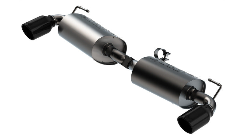 Borla 21-22 Ford Bronco Sport 1.5L i3 AT 4WD 4DR 2.25in 2.00in S-Type Exhaust - Black Chrome