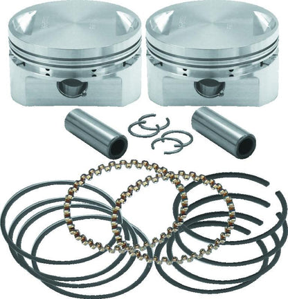 S&S Cycle 84-99 BT 3-1/2in .010in Bore Forged Stroker Piston Kit