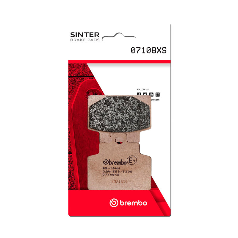Brembo Powersports Brembo 14-19 Piaggio Vespa MP3 LT iE ABS 300cc Sinter Brake Pad - Front