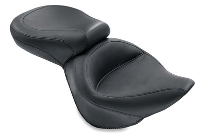 Mustang Motorcycle Mustang 06-17 Harley Softail Wide Tire (200mm) Wide Touring 1PC Seat - Black