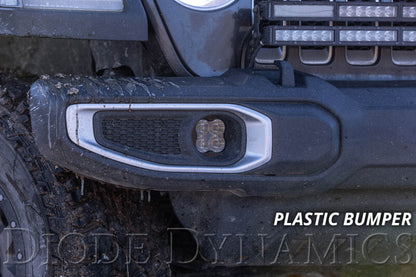 Diode Dynamics SS3 Sport Type MS Kit ABL - Yellow SAE Fog