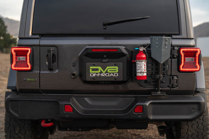 DV8 Offroad 2018-2025 Jeep Wrangler JL Tailgate Reinforcement Molle Panel