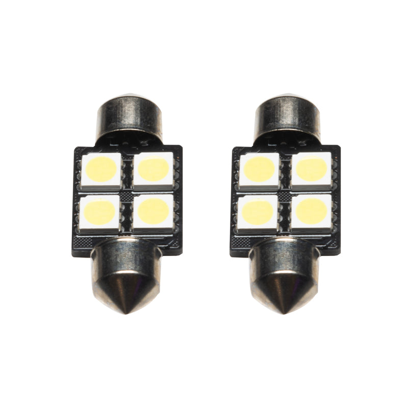 ORACLE Lighting Oracle 33MM 4 LED 3-Chip Festoon Bulbs (Pair) - Cool White