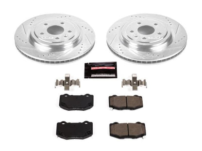 PowerStop Power Stop 14-19 Chevrolet Corvette Rear Z23 Evolution Sport Brake Kit