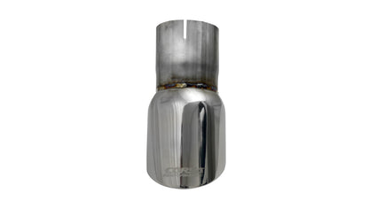CORSA Performance Corsa Single Universal 2.75in Inlet / 3.5in Outlet Polished Pro-Series Tip Kit