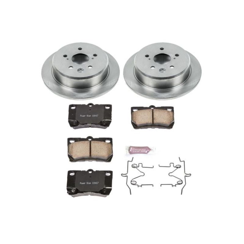 PowerStop Power Stop 06-13 Lexus IS250 Rear Autospecialty Brake Kit