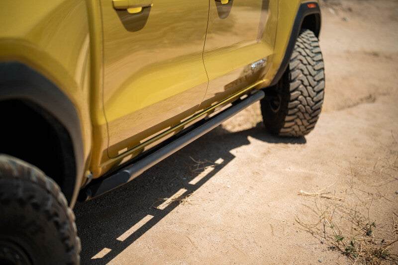 DV8 Offroad DV8 23-25 Chevy Colorado & GMC Canyon Rock Sliders - Micro Texture Black