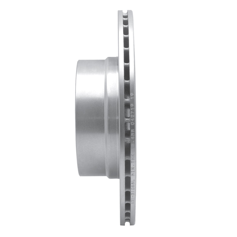 R1 Concepts R1 08-13 BMW 128I Rear Left Drilled & Slotted Silver Brake Rotor