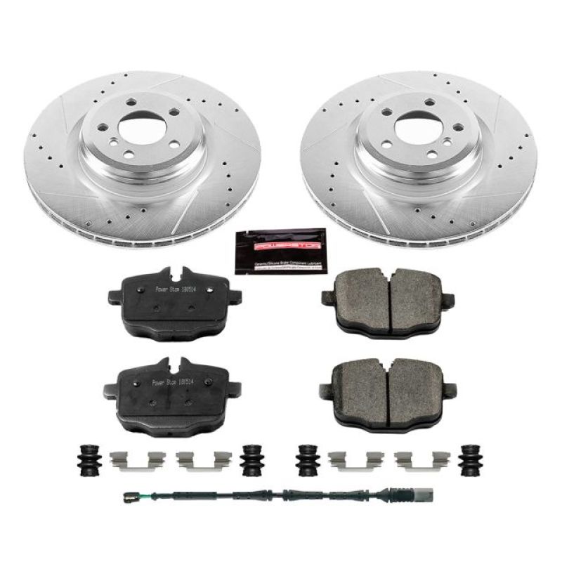 PowerStop Power Stop 10-15 BMW 550i GT Rear Z23 Evolution Sport Brake Kit