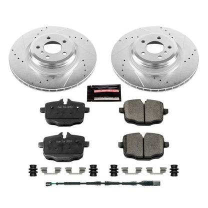 PowerStop Power Stop 10-15 BMW 550i GT Rear Z23 Evolution Sport Brake Kit