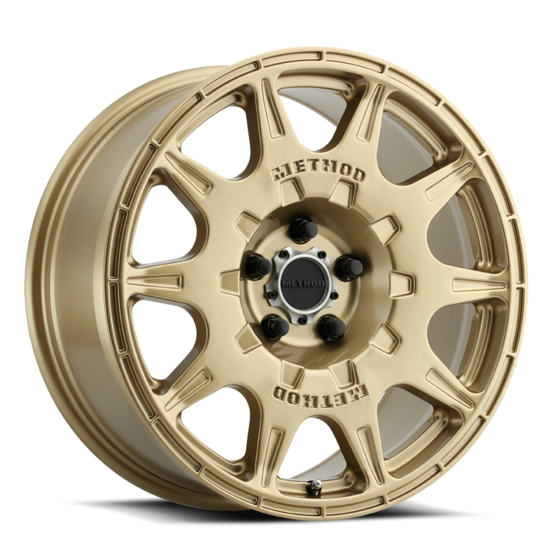Method Wheels Method MR502 RALLY 17x8 +38mm Offset 5x4.5 67.1mm CB Gold Wheel