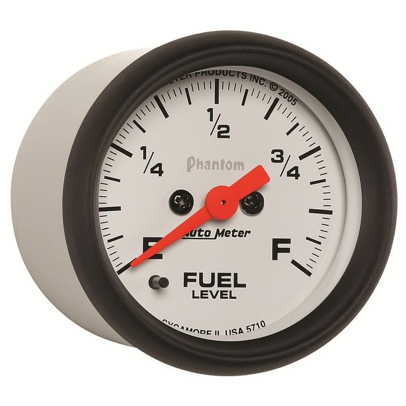 Autometer Phantom 52mm Full Sweep Electronic Fuel Level Programmable Empty-Full Range