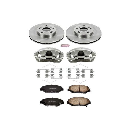 PowerStop Power Stop 14-15 Acura ILX Front Autospecialty Brake Kit w/Calipers
