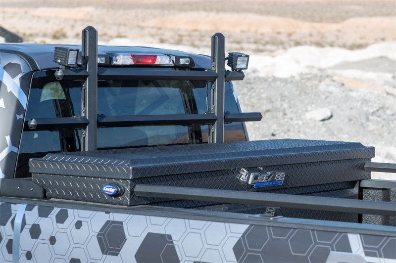 Dee Zee 07-23 Chevrolet Silverado Cargo Management Cab Rack (Txt Black)