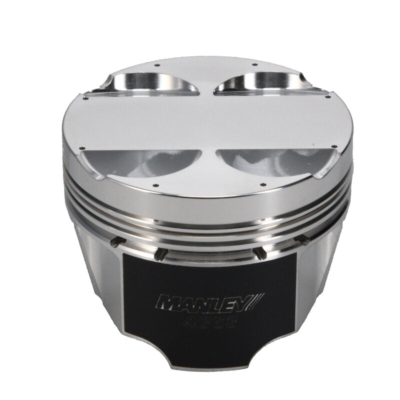 Manley Performance Manley Mitsubishi Eclipse 85.5 mm Bore 88mm Stroke -2.5cc Dome Flat Top Piston Set of 4