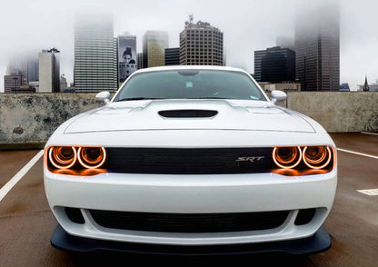 ORACLE Lighting Oracle 15-23 Dodge Challenger Surface Mount Headlight Halo Kit - ColorSHIFT