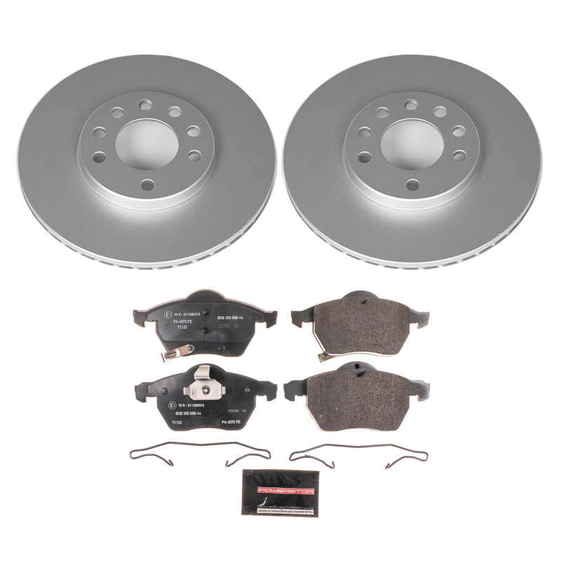 PowerStop Power Stop 99-03 Saab 9-3 Front Euro-Stop Brake Kit