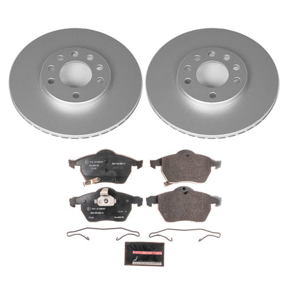 PowerStop Power Stop 99-03 Saab 9-3 Front Euro-Stop Brake Kit