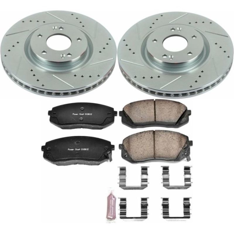 PowerStop Power Stop 15-16 Hyundai Sonata Front Z23 Evolution Sport Brake Kit