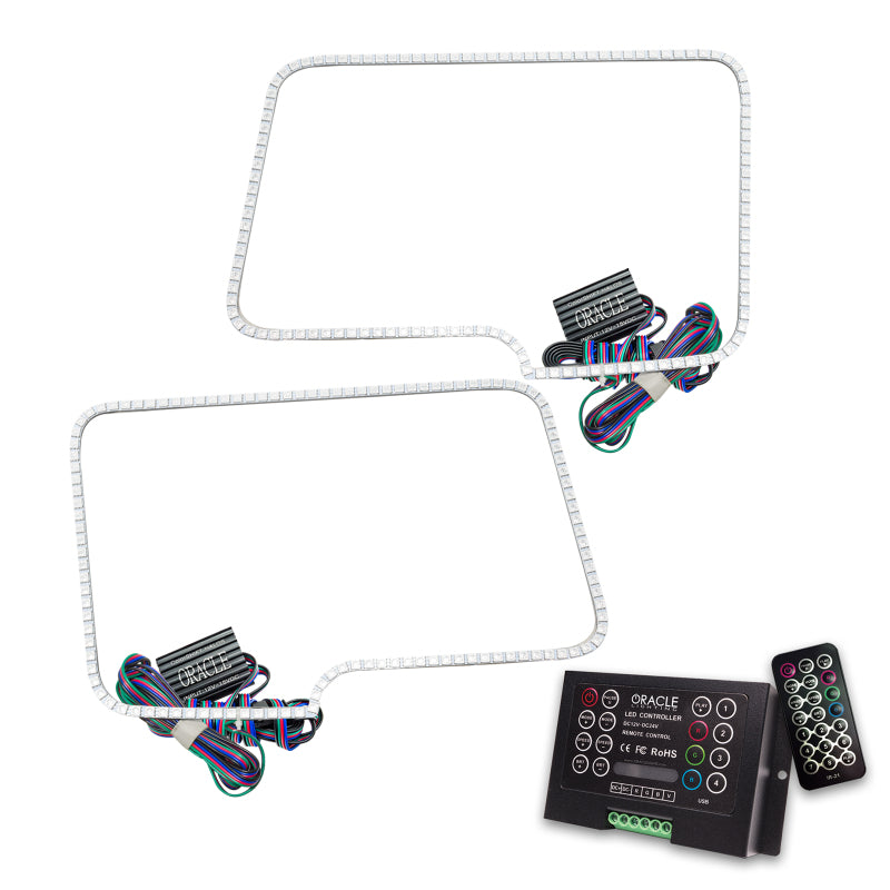 ORACLE Lighting Oracle Ford F-150/Raptor 09-14 Halo Kit - ColorSHIFT w/ 2.0 Controller