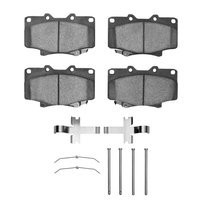 R1 Concepts R1 93-97 Lexus LX450 Front Semi Met Pads & Hardware Kit
