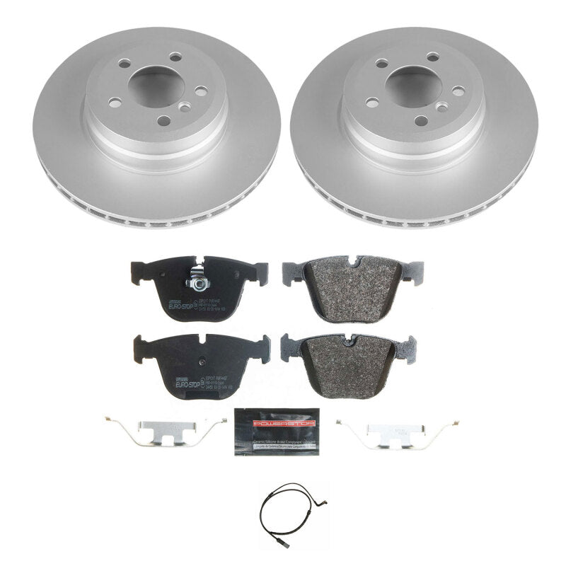 PowerStop Power Stop 07-15 BMW X5 Rear Euro-Stop Brake Kit