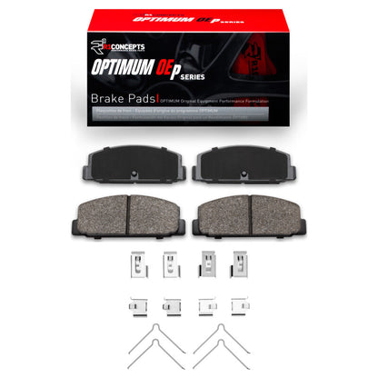 R1 Concepts R1 78-83 Dodge Challenger Rear Optimum OE Pads & Hardware Kit