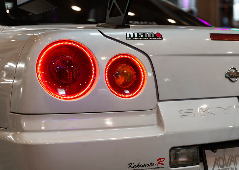 ORACLE Lighting Oracle Nissan Skyline 98-01 LED Halo Kit Tail Light Halo Kit - White