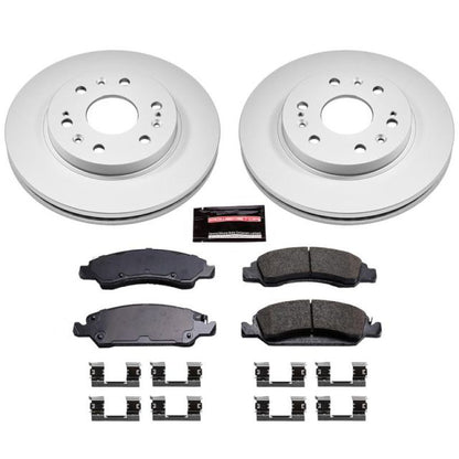 PowerStop Power Stop 08-19 Cadillac Escalade Front Z17 Evolution Geomet Coated Brake Kit