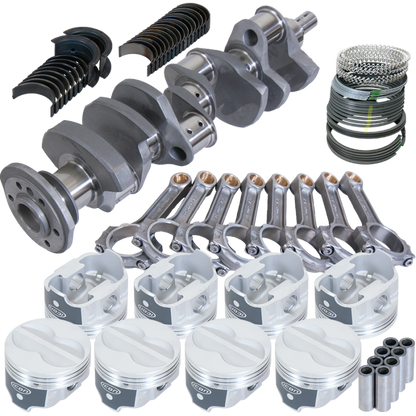 Eagle Chevy 350 3.750in Crank 5.700in I-Beam Rods -10cc 4.030in Pistons Rotating Assembly