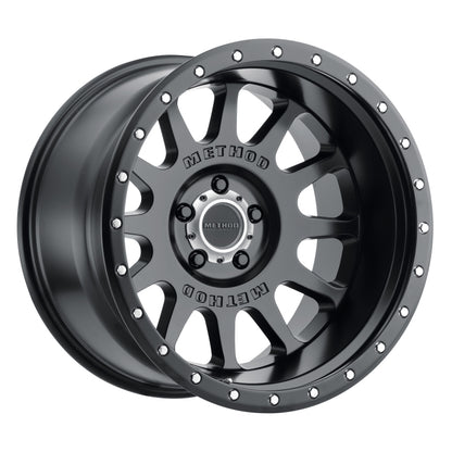 Method Wheels Method MR605 NV 20x9 -12mm Offset 5x150 110.5mm CB Matte Black Wheel