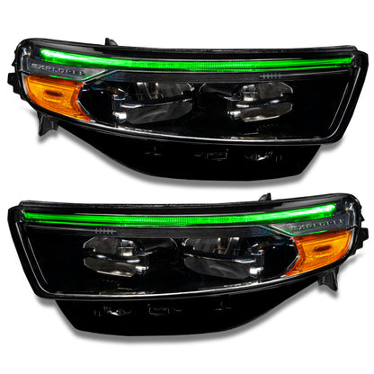 ORACLE Lighting Oracle 20-22 Ford Explorer Dynamic RGB Headlight DRL Upgrade Kit - ColorSHIFT - Dynamic