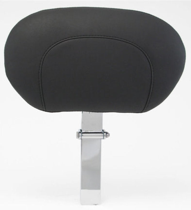 Mustang Motorcycle Mustang 08-21 Harley Electra Glide,Rd Glide,Rd King,Str Glide Tour Driver Backrest Blk Studs - Black
