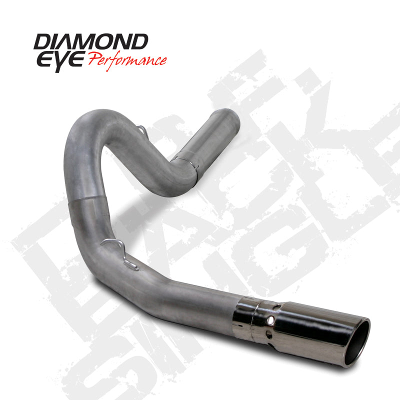 Diamond Eye Performance Diamond Eye KIT 5in DPF-BACK Single SS: 2011-2015 CHEVY 6.6L 2500/3500