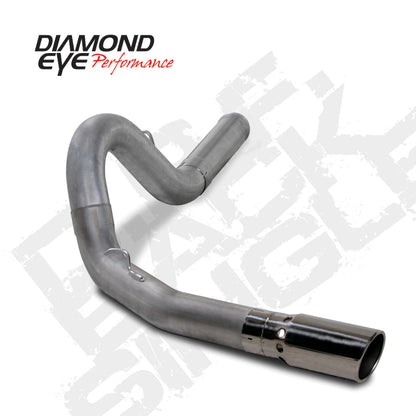 Diamond Eye Performance Diamond Eye KIT 5in DPF-BACK Single SS: 2011-2015 CHEVY 6.6L 2500/3500