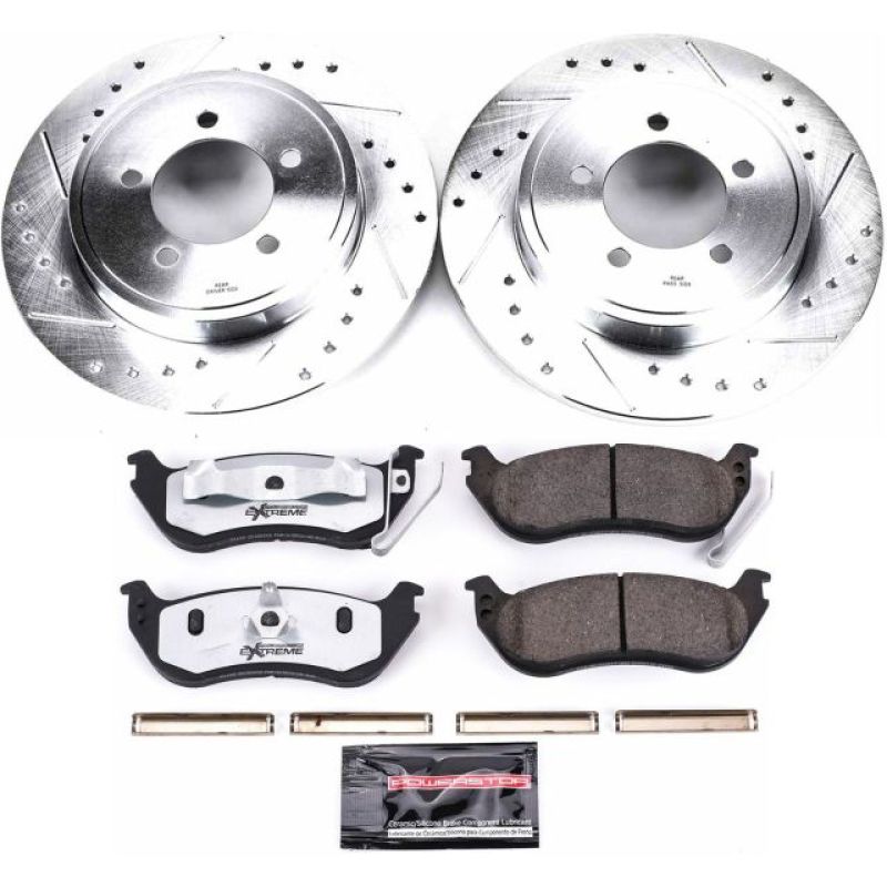 PowerStop Power Stop 06-10 Ford Explorer Rear Z36 Truck & Tow Brake Kit