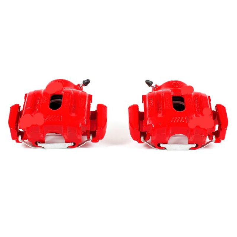 PowerStop Power Stop 95-99 BMW M3 Front Red Calipers w/Brackets - Pair