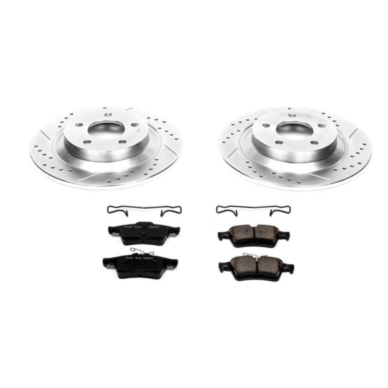 PowerStop Power Stop 08-10 Mazda 5 Rear Z23 Evolution Sport Brake Kit