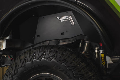 DV8 Offroad DV8 21-25 Ford Bronco Rear Aluminum Inner Fenders - Black