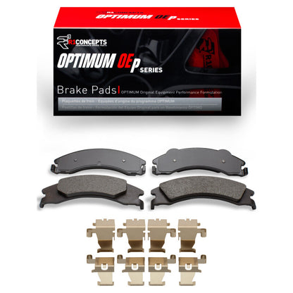 R1 Concepts R1 08-25 Ford E-350 Super Duty Rear Optimum OE Pads & Hardware Kit