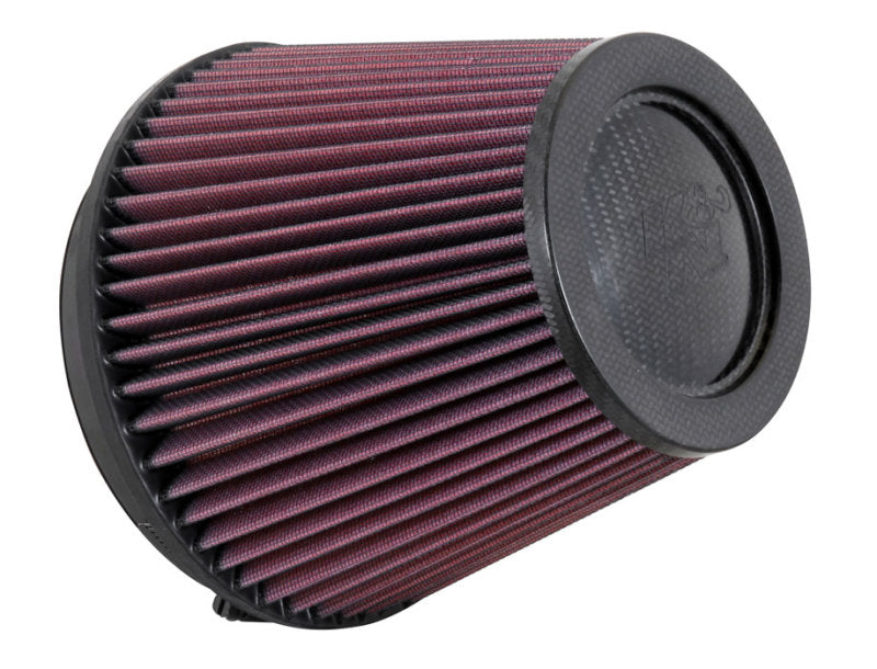 K&N Engineering K&N Filter Universal Air Filter Carbon Fiber Top With 6in Flange x 7.5in Base x 6in H