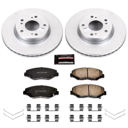 PowerStop Power Stop 2013 Acura ILX Front Z17 Evolution Geomet Coated Brake Kit