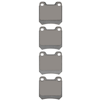DFC 97-08 Cadillac Catera Rear 5000 Advanced Low Metallic Brake Pads