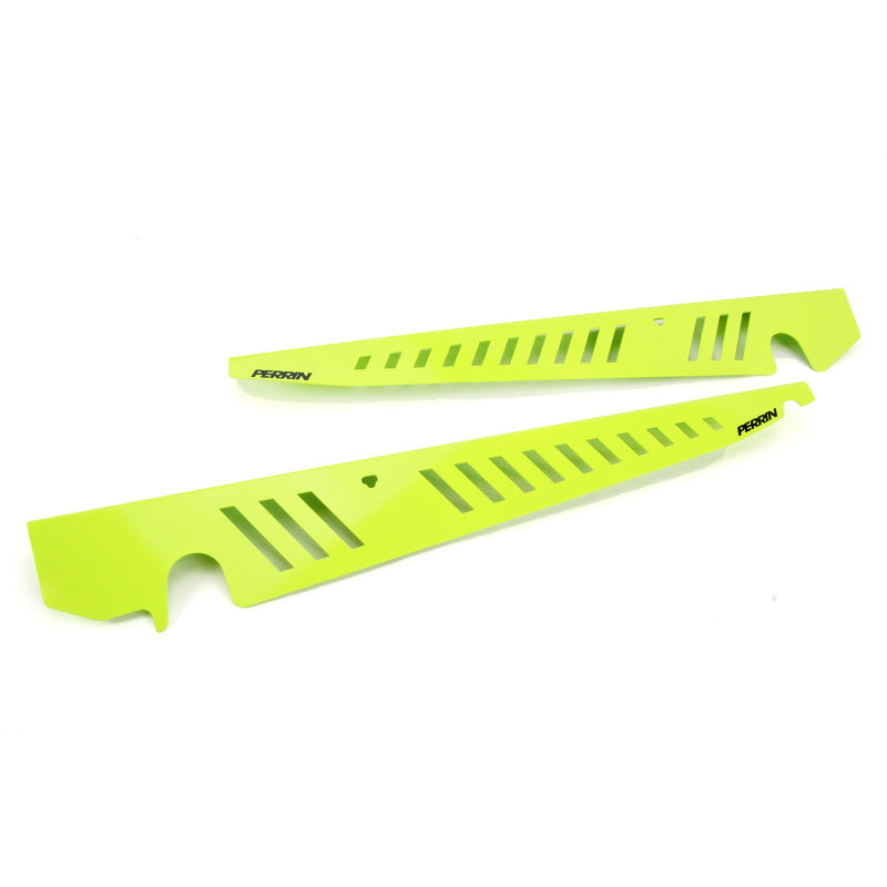 Perrin Performance PERRIN 15-21 Subaru WRX/STI Fender Shroud Set - Neon Yellow