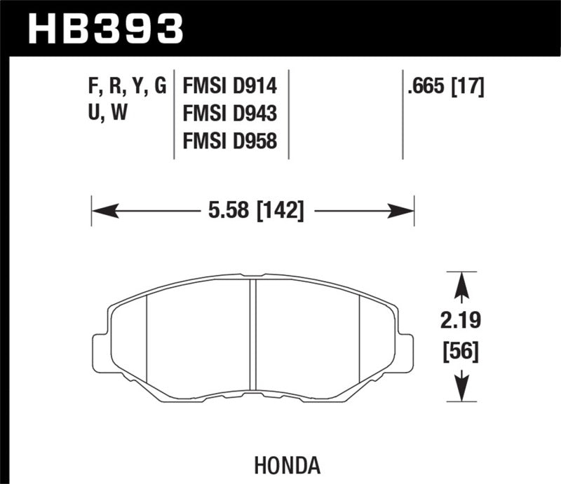 Hawk Performance Hawk 12-15 Honda Civic Si / 03-14 Honda Accord Sedan/Coupe DTC-70 Race Front Brake Pads